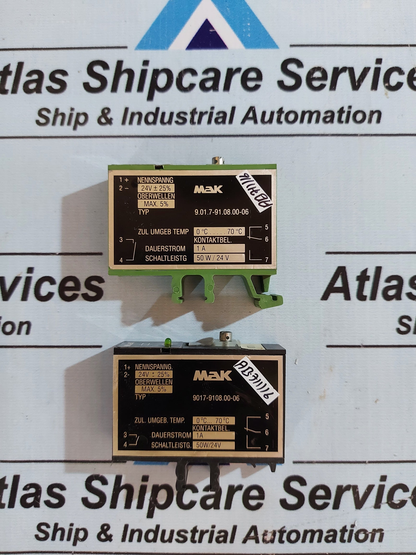 MAK 9.01.7-91.08.00-06 PLUG IN RELAY